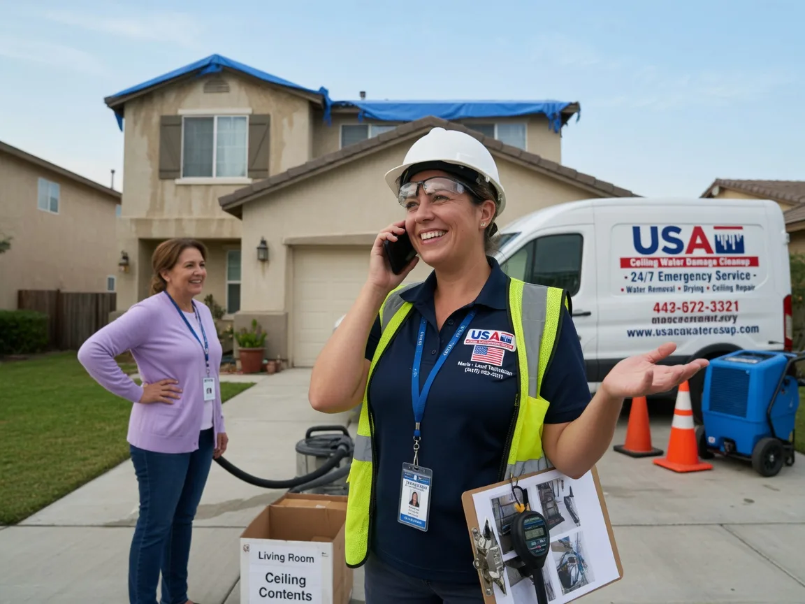 Ceiling Water Damage Restoration Marty, SD FAQs